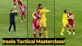 Look at Iraola & Liverpool’s FULL-TIME Crazy Reaction After Beating Atletico Madrid 🤩