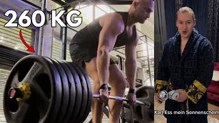 260 Kg Kreuzheben Vs Ron Bielecki Tim Gabel & Inscope21 100 Tage Fitness Challenge Tag 24