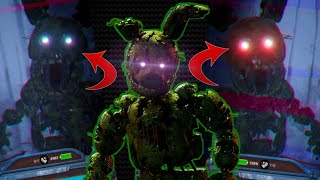 FNAF AR: BEATING MAP SPRINGTRAP WITH TURNED ON CAMERA!