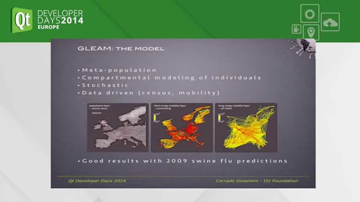 QTDD14 - The GLEAMviz Simulator client: Qt and computational epidemiology - Corrado Gioannini