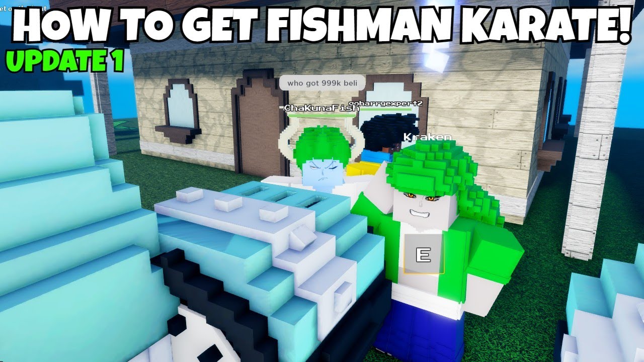 How to get Fishman Karate in Roblox Pixel Piece