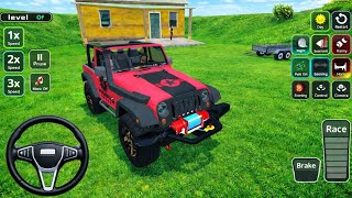 4x4 Offroad Jeep Driving Simulator 3D - Drive SUV 4x4 jeep Offroad Game - Android GamePlay screenshot 4