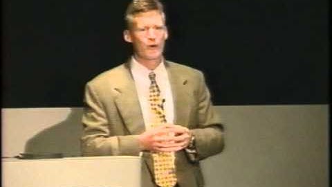 2000 Henry Darcy Lecture Series - M. James Hendry (part 2)