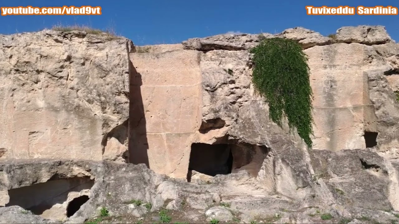 Punic necropolis of Tuvixeddu Sardinia