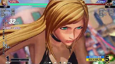 KoFXV B. Jenet Day 1 93% Combo