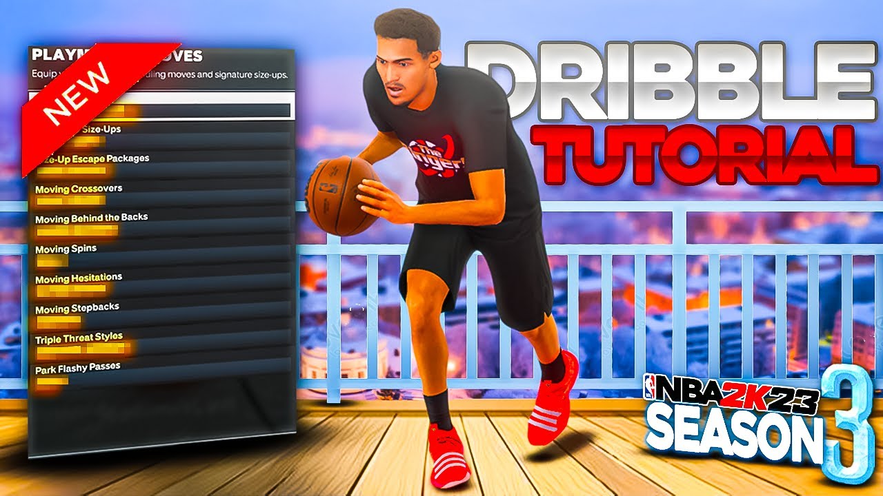 NBA 2K23 SEASON 3 DRIBBLE TUTORIAL NBA 2K23 w/ HANDCAM! *NEW* BEST ...