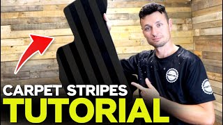 How to Make Carpet Stripes - Car Detailing Quick Tutorial