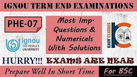PHE-07 | Most Imp. Questions | Part-2 | Electric & Magnetic Phenomena | Physics | TEE | BSC | IGNOU