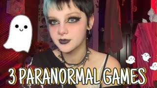 3 PARANORMAL GAMES