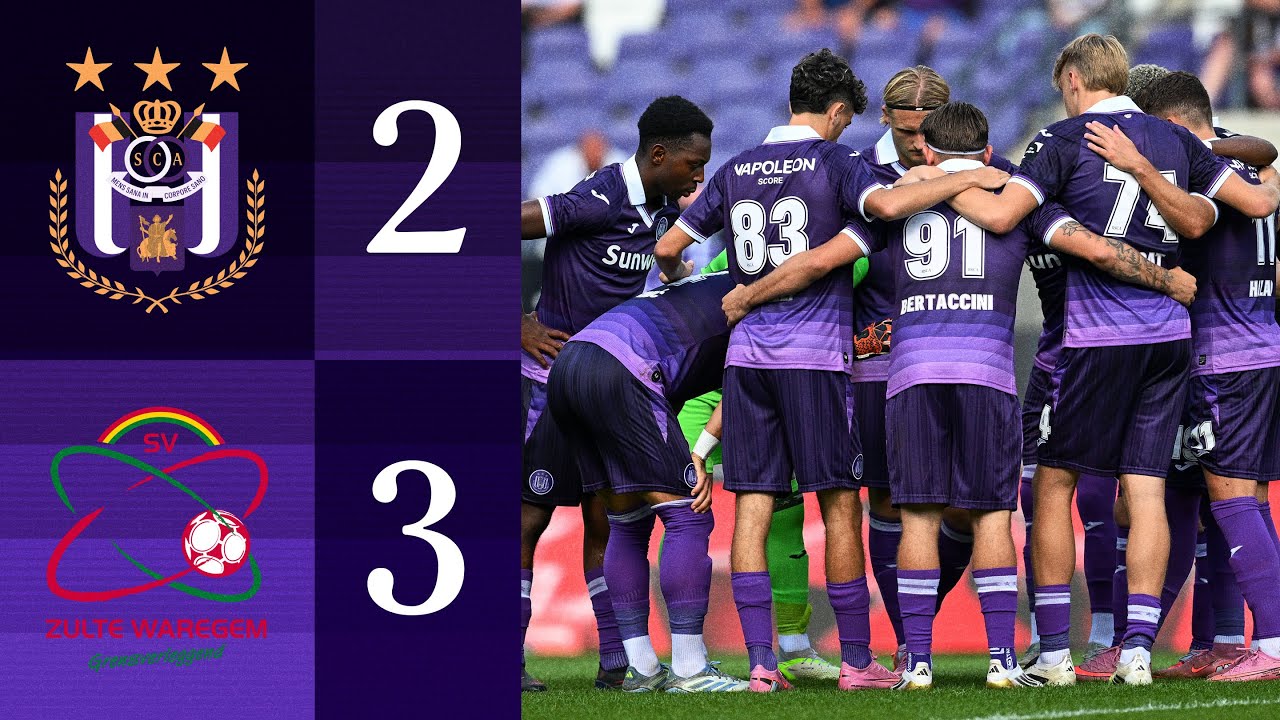 [NL] HIGHLIGHTS : RSC Anderlecht - Zulte Waregem | 2025-2026