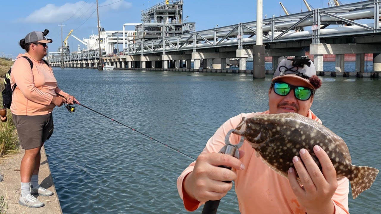 Galveston TX **Flounder Fishing** This Spot is INSANE YouTube