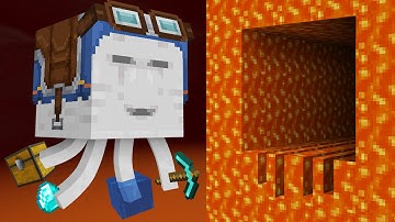 How Minecraft Mobs Build Secret Bases...