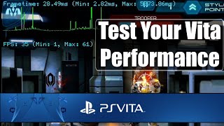 PS Vita Plugin: ViBeS lets you test your console rendering performance ingame