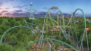 Rapterra Birdseye View - Kings Dominion 2025