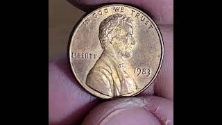 ✝️ IT GOT A SHELLACKING ZINC PENNY #7 🤔 723 #pennyrollhunting #penny #cent #jesuslovesyou