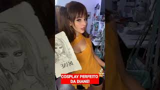Nanatsu No Taizai: Cosplay da Diane! #anime #nanatsunotaizai #cosplay
