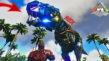 Taming My First T-Rex || ARK: Survival Evolved