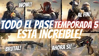 GRACIAS ACTIVISION! AHORA SI! SALIO el NUEVO PASE de BATALLA de la TEMPORADA 5! | COD Mobile | Rido