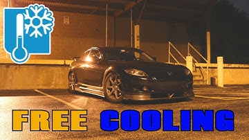 FREE EASY DIY MAZDA RX8 COOLING MOD