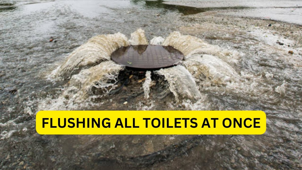 What If We All Flushed Our Toilets At The Same Time? - YouTube