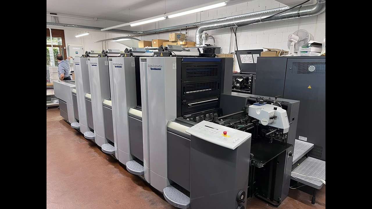 Heidelberg SX 52 – 4 H LE-UV - 2014 - YouTube