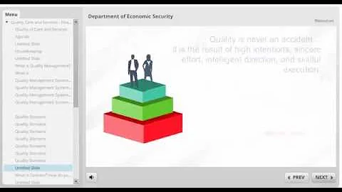 Quality of Care and Services video