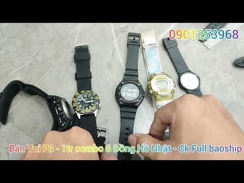 Video Bán Vui P3 - 1tr Combo 6 Đồng Hồ Nhật - Chuyển Khoản... - youtube
