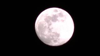 Full Moon on April 10, 2017 (Pink Moon)