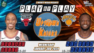 New York Knicks vs Chicago Bulls - Live Play-By-Play & Watch Along