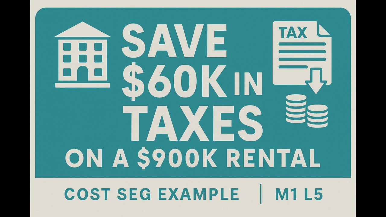 M1L5 – Как аренда недвижимости стоимостью 900 000 долларов позволяет сэкономить более 60 000 долл...