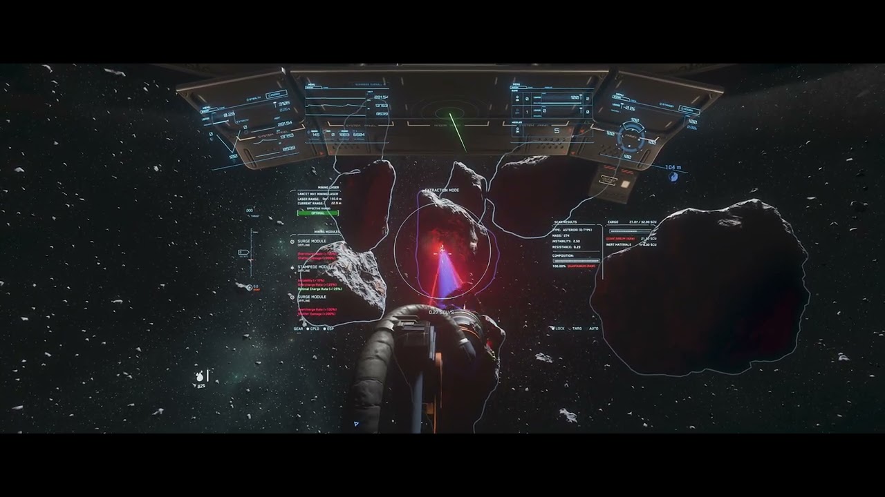 Star Citizen / Unscannbare Quantanium Steine im Belt in der 3.17.4 ...