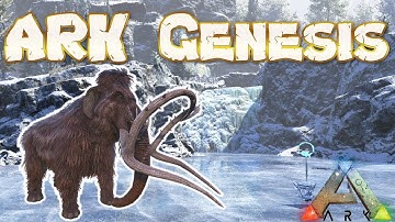 ARCTIC BIOME EXPLORATION & ICE FISHING MISSION! - ARK Survival Evolved Genesis 1 DLC