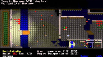 DoomRL - DavionLettaRip1 - Firmly After the Ripper