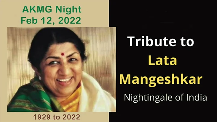 06 A tribute to Lata Mangeshkar by Nevin Gregory