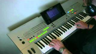 Video thumbnail of "Yamaha Tyros-Time To Say Goodbye."