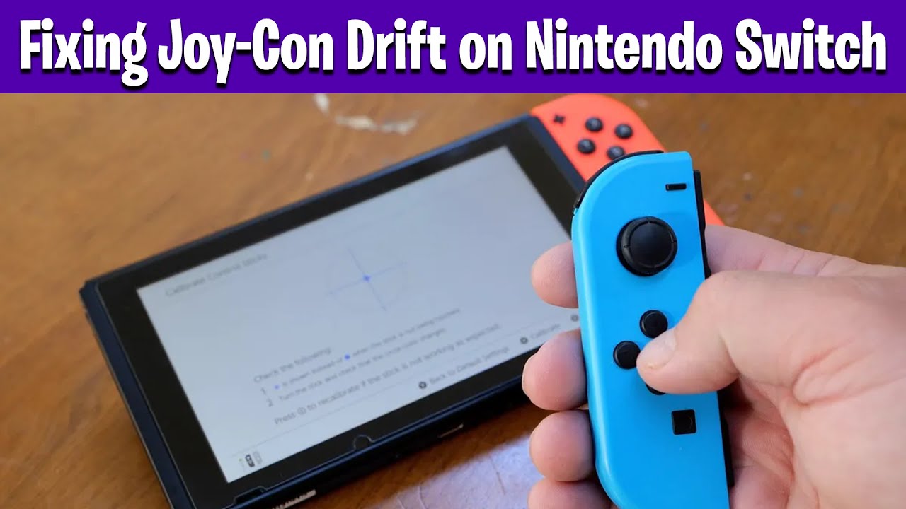 How to Fix Joy-Con Drift on Nintendo Switch - YouTube