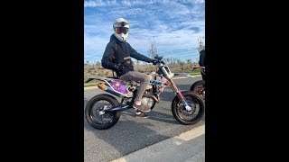 J'ECHANGE DE MOTO AVEC LUCASHA ? KTM 125 EXC vs KTM 500 EXC