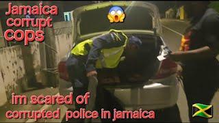 Jamaica corrupt police pulled us over: trying to swindle money from us 💰 🤑