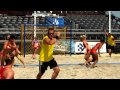 Highlights from day four of the 2013 European Beach Handball Championships