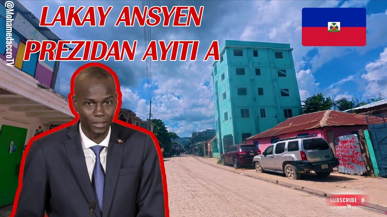 An al vizite kay ansyen prezidam jovenel moise nan trou du nord..