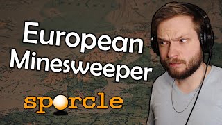 Playing European Minesweeper - Play Along Geography Quizzes in Sporcle