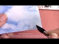 Watercolor painting tutorial how to blend watercolor paint