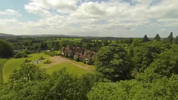 Amazing drone filming at Cowdray House
