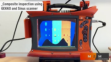Eddyfi Technologies Gekko phased array instrument with 3-axis scanner