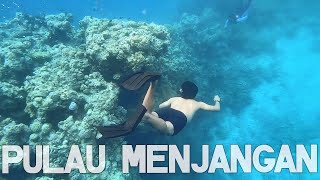 Teriak Tenggelam di Pulau Menjangan.