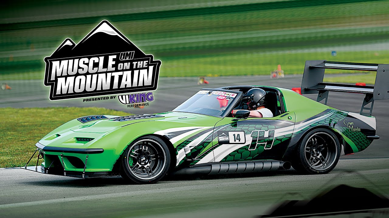 American Muscle Cars Tear Up the Autocross Track! - YouTube
