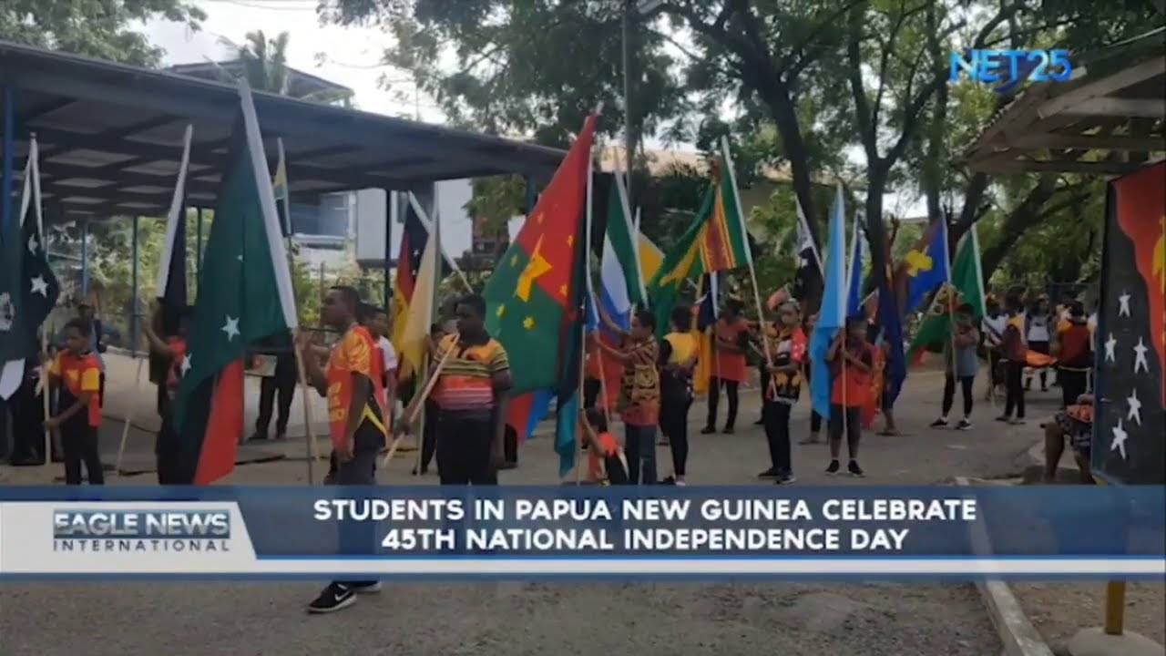 Students in Papua New Guinea celebrate 45th National Independence Day YouTube Students in Papua New Guinea celebrate 45th National Independence Day YouTube