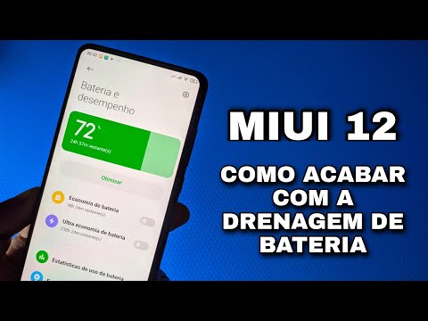 MIUI 12 DRENANDO BATERIA ? - SAIBA COMO MELHORAR A AUTONOMIA DA BATERIA DO SEU XIOMI - BOOM 🔥🔥🔥