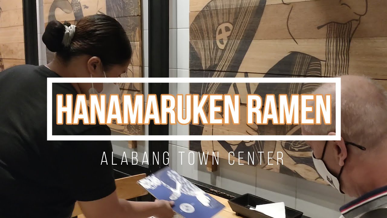 Food Vlog - HANAMARUKEN RAMEN in Alabang Town Center