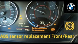 ABS Sensor Replacement Front/Rear BMW Serie 1 F20 F21